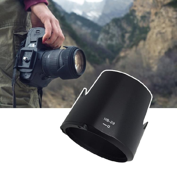 Lens Hood 77mm for 70-200mm f2.8G Lens Shielded Scattered Light and Weather Lens Guard Black