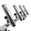 Stainless Steel 5-Tube Fishing Rod Holder Bracket - Marine Hardware Accessory