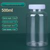 30, 50, 100ml Wide-Mouth Transparent Plastic Bottles with Lids for Samples