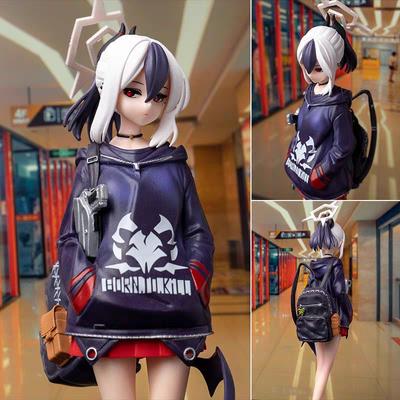 1Pc Blue Archive Ghost Girl Kikyo Anime Figure Desktop Decoration Boys Gng PC Case PVC Model /9 Sc Collectible Adult Fans