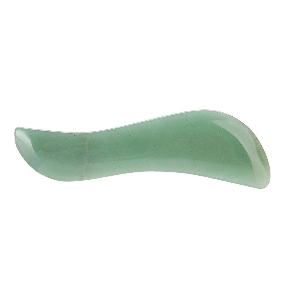 3Pcs Green Aventurine Scraping Plate Board Set Body Massage Plate Scraping Massage Tool