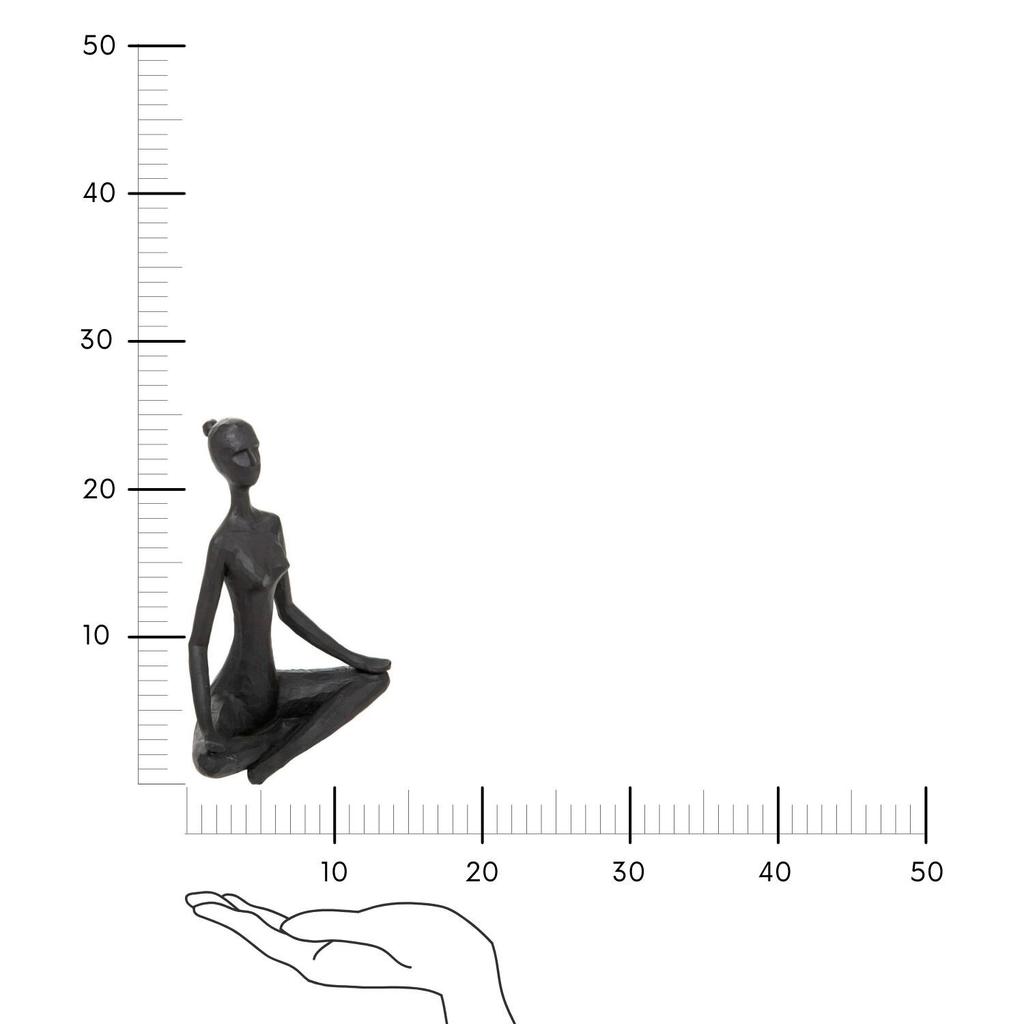 Yoga Hands Down Decorative Figurine