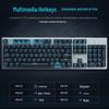Rapoo V530 104-Key Waterproof Wired Mechanical Keyboard