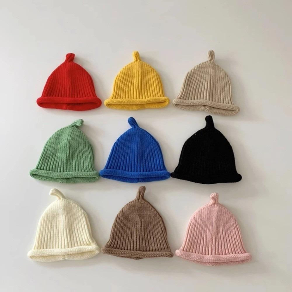 Korean Style Baby Hat Keep Warm Baby Beanie Hats Cute Baby Knit Cap Winter