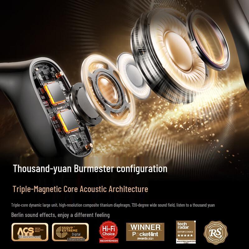 Berlin Sound Open-Ear Bone Conduction Sports Headphones