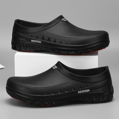 Chef's Shoes Non-slip Oil-proof Waterproof Wear-resistant Special Shoes For Kitchen Workers Rain Boots For Men Size 39-45
