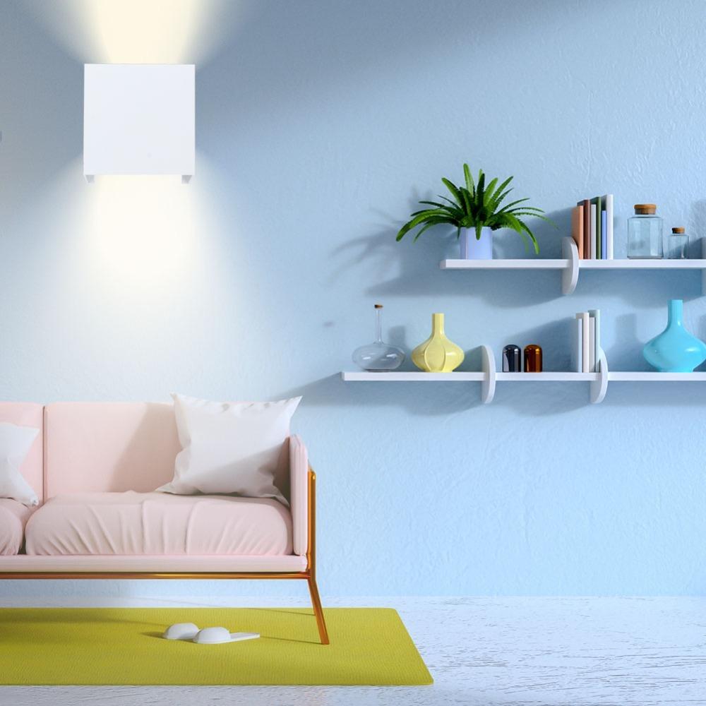 Warm White 3000K Wall Light AC 86-265V LED Wall Sconce Modern LED Wall Lamp Bedroom