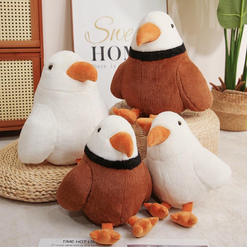 Cute Cute Eagle Doll Plush Toy Bird Sea Eagle Doll Home Pillow Ornament Boy Doll