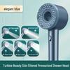 Popular German Turbo Shower Head with Large Output and Five-Speed Filter