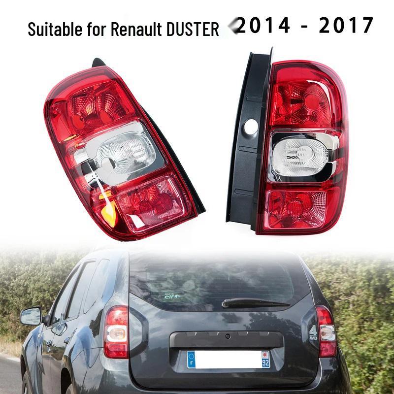 Compatible Rear Tail Light Assembly for 2014-2017 Renault DUSTER: Brake, Reverse, and Turn Signal Functions.