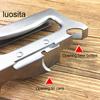 Stainless Steel Multifunctional Can Opener, Effortless Beer Bottle Opener Kitchen Supply