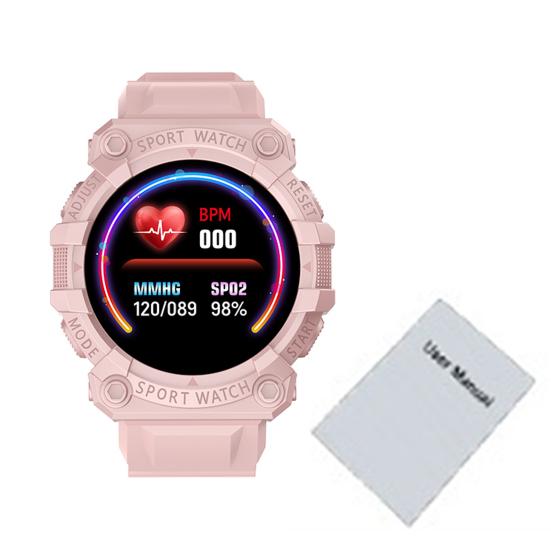 FD68S Smartwatch 1,44 inch Groot Scherm HD-compatibel Weerweergave Slimme Wekker Helderheidsaanpassing Gezondheidsmonitoring Hartslag