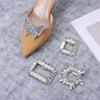 1PC Shoe Clip Wedding Shoes High Heel Women Bride Decoration Rhinestone Shiny Decorative Clips Butterfly Charm Buckle