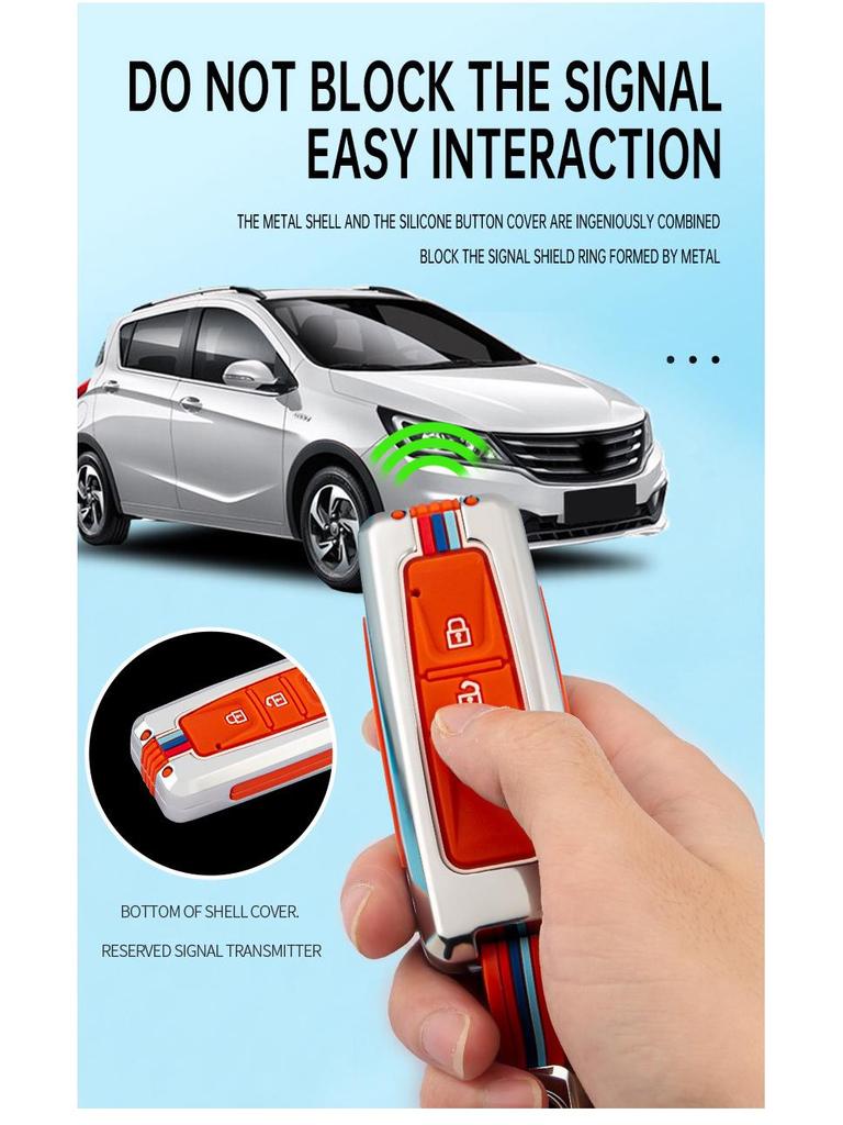 Baojun Key Covers: Compatible with 510, 530, 360, 560, 310, E100, E200, 630 Models