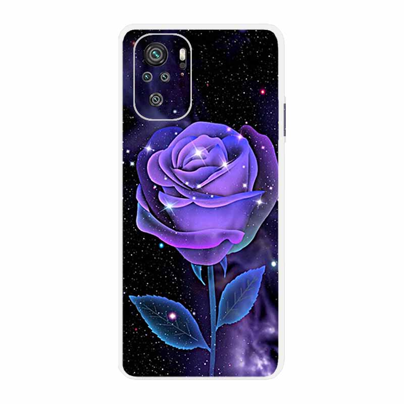 

For Xiaomi Poco M5 Clear Case Fashion Painted Silicone Soft Back Cover For Xiaomi Poco M5 Transparent Phone Case POCO M 5 Coque Xiaomi Poco M5s