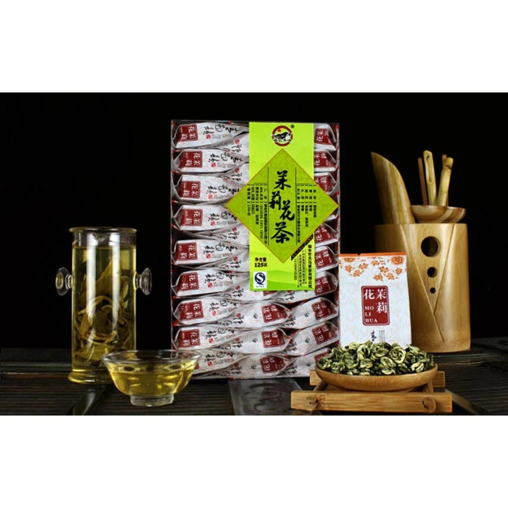 Natural Herbal Detox Green Tea Jasmine Dried Leaves 125g Energy Tea for Adults