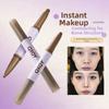 Shaping Facial Contour Makeup Pen Face Contour Shadow Pen Double Headed Contour Pen  Unisex