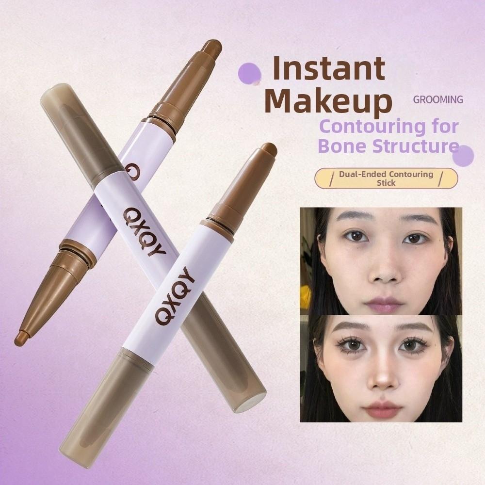 Shaping Facial Contour Makeup Pen Face Contour Shadow Pen Double Headed Contour Pen  Unisex