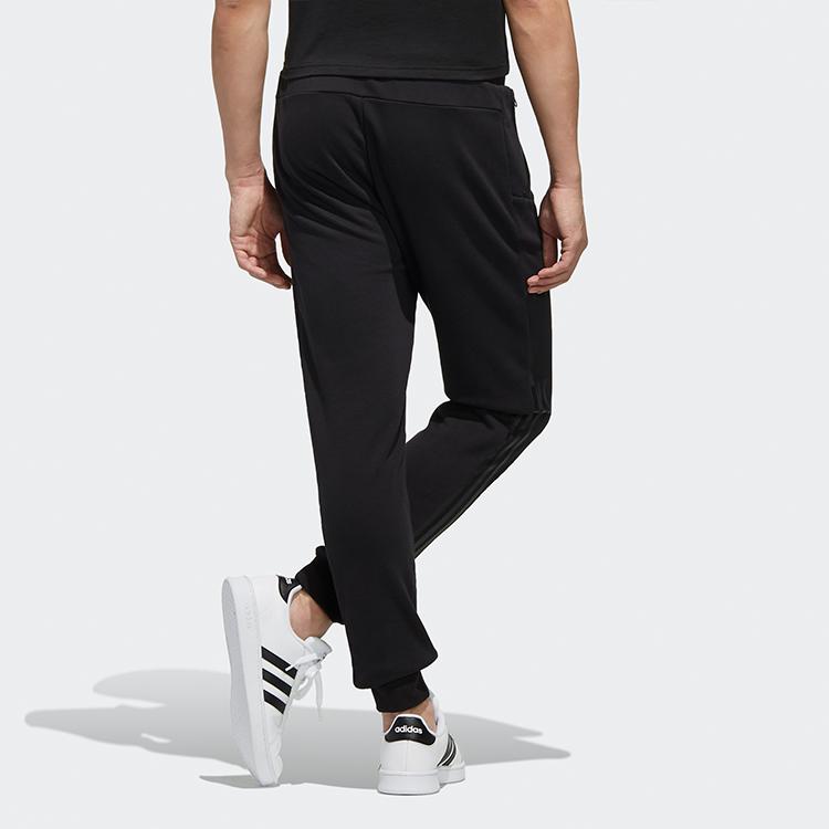 Adidas Neo Tapered Casual Sweatpants Men Bottoms Black EI4466