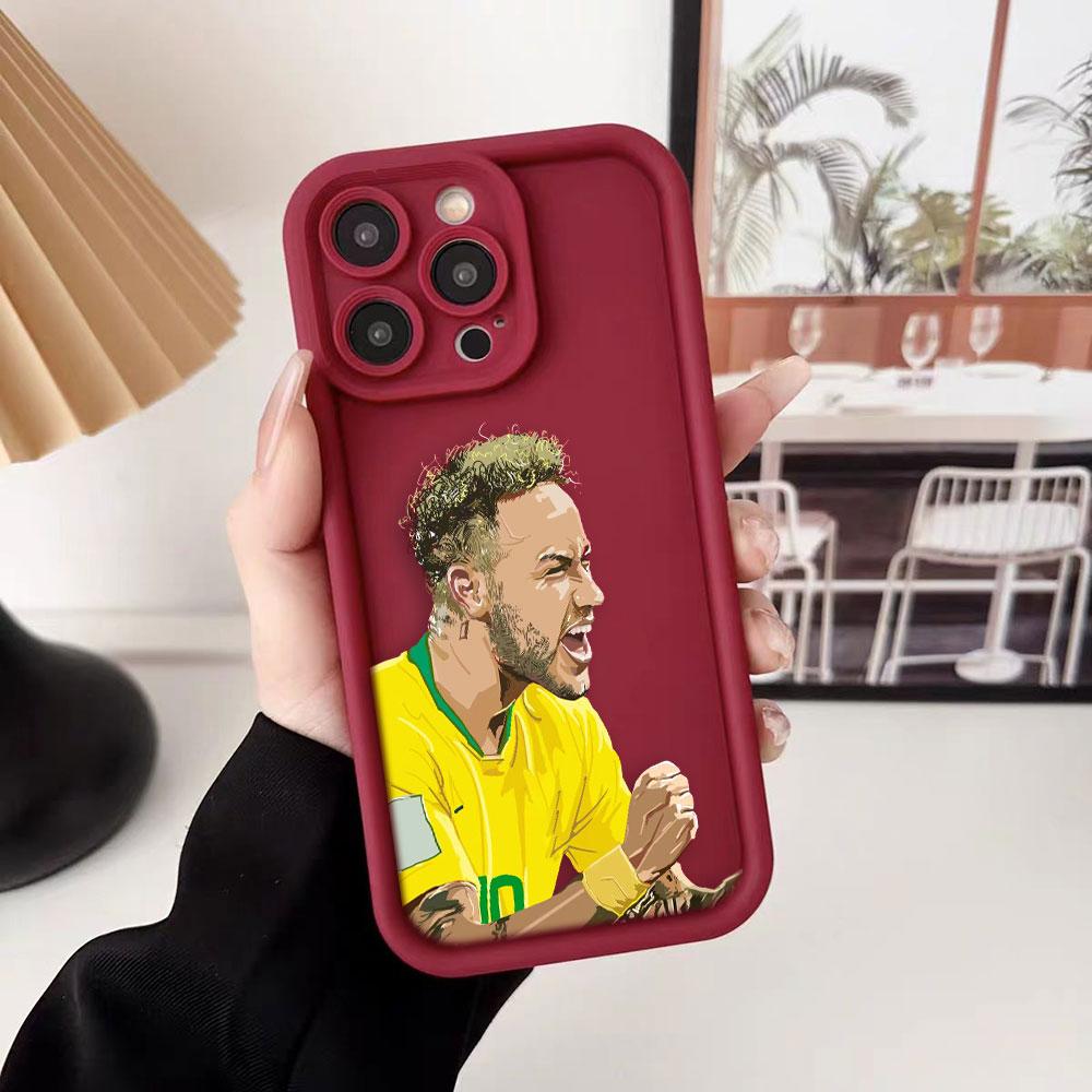 Fotbalová hvězda 10 N-Neymar Pouzdro na telefon pro Xiaomi POCO F8 F7 ULTRA F5 F4 F3 C40 M6 M7 X3 X4 GT X5 X6 X7 TPU Pouzdro DIY Kryt