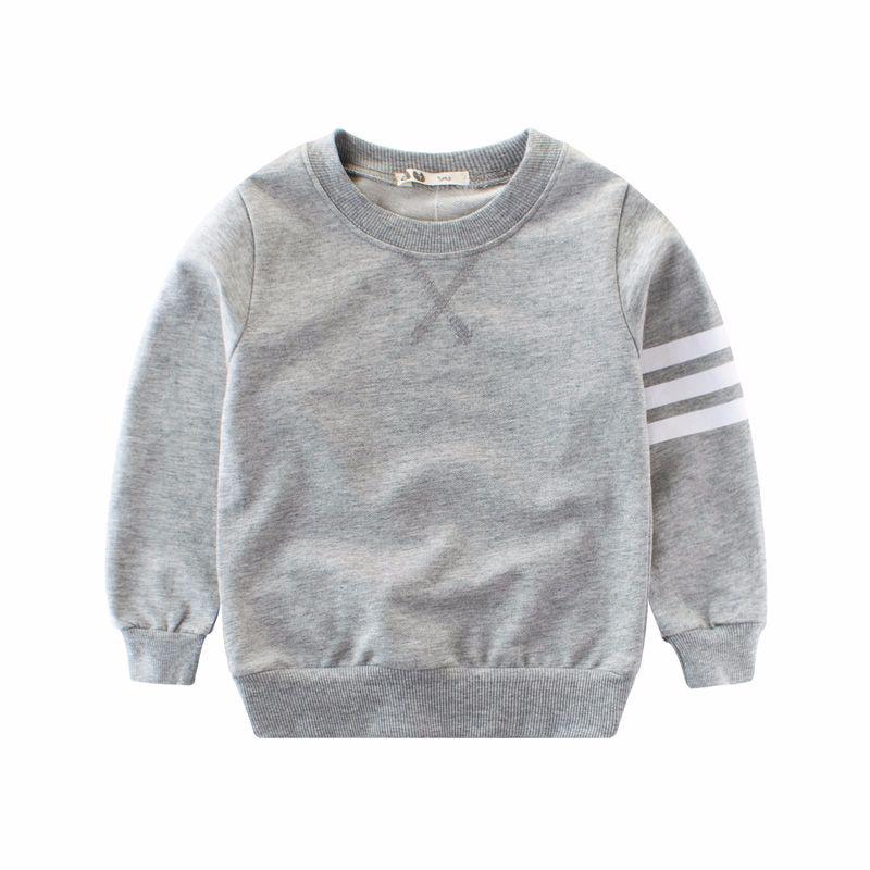 2024 Autumn Kids' Sweatshirt: Boys' Long Sleeve Round Neck Pullover