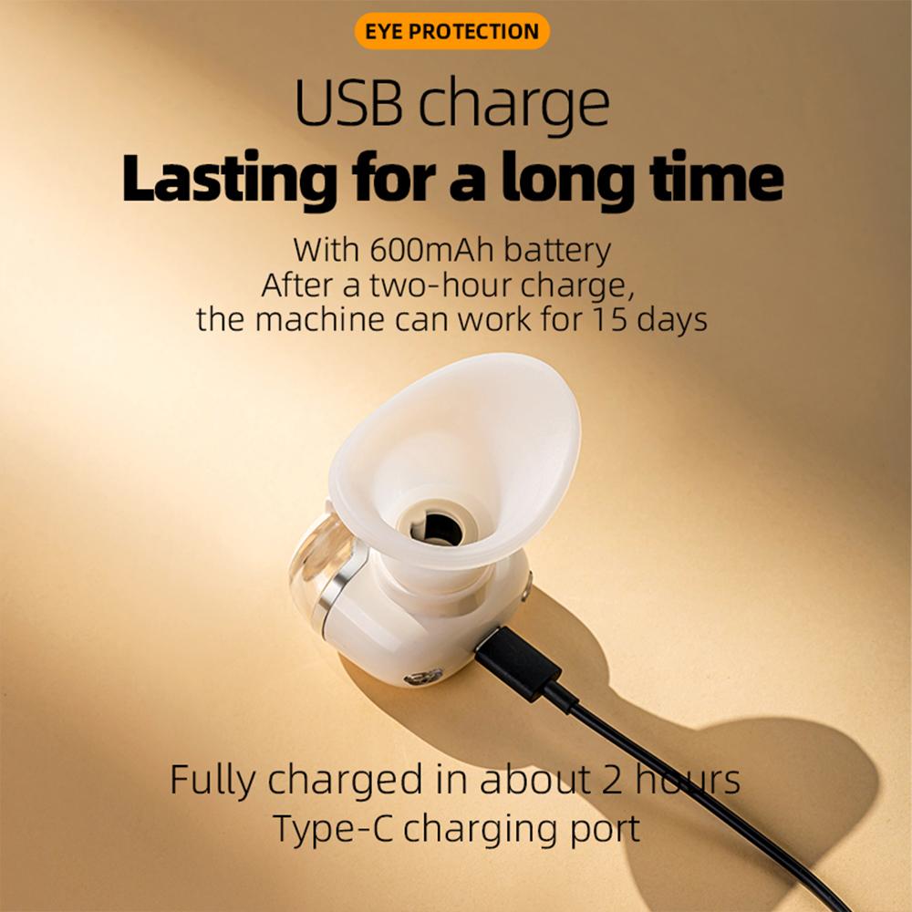 Nano Atomizing Humidifier Eye Hydrating Instrument Hot Cold Compress Eye Steamer Portable Usb Charging Eyewash Skin Care Tools