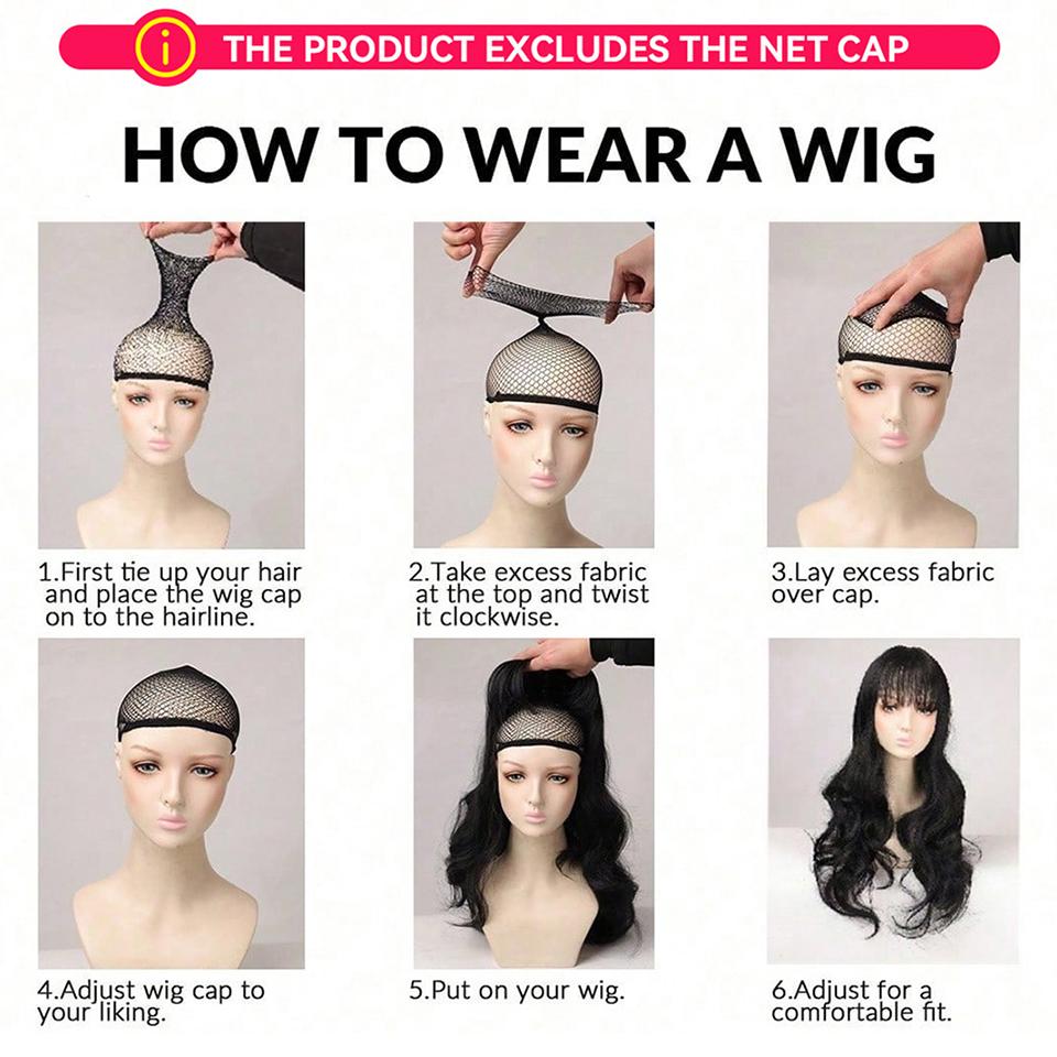 Blaue Hochgestufte Synthetische Lolita-Perücke Flauschige Lange Gerade Perücke mit Pony Geeignet für Frauen Halloween Weihnachten Tragen