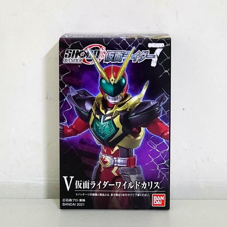 Bandai Genuine Kamen Rider SHODO 07 08 Action Figure Rogue Wild Chalice EX CASHAPON Joints Movable Model Ornament Playthings