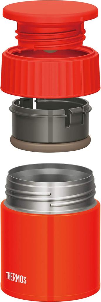 THERMOS JBQ-301 TOM Vacuum Insulated Lunch Jar, Tomato, 300ml