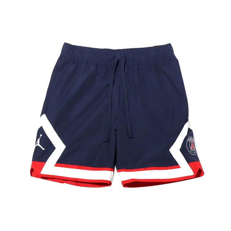 Air Jordan Loose Breathable Stripe Shorts Blue Men s DB6517-410 XXL