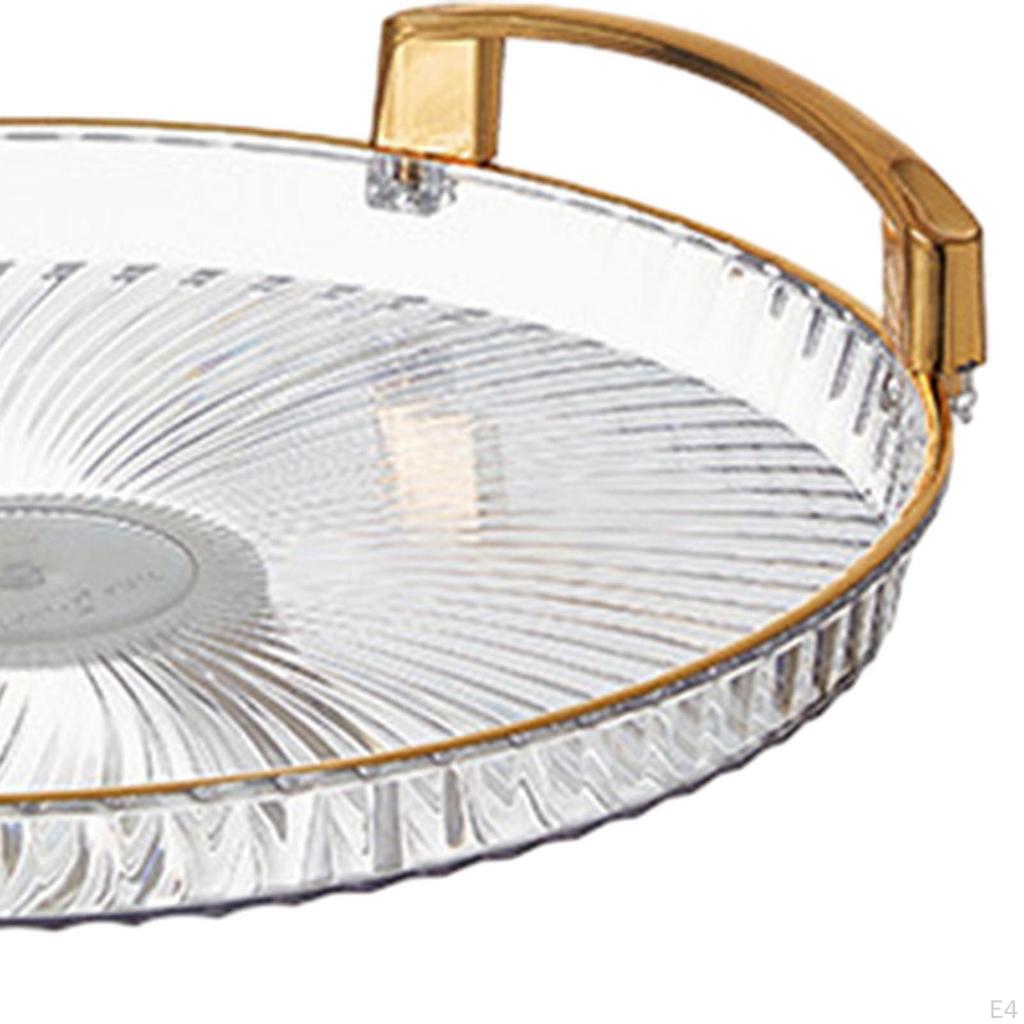 Clear Platters for Serving Snacks and Desserts at Celebrations