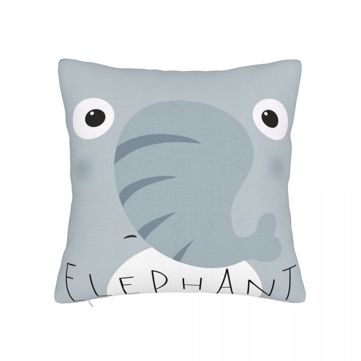

Наволочка с изображением слона, декоративная подушка, чехол для дивана, дивана, домашнего декора, двухсторонняя ткань, фланелевая наволочка для стула, автомобиля 45x45cm