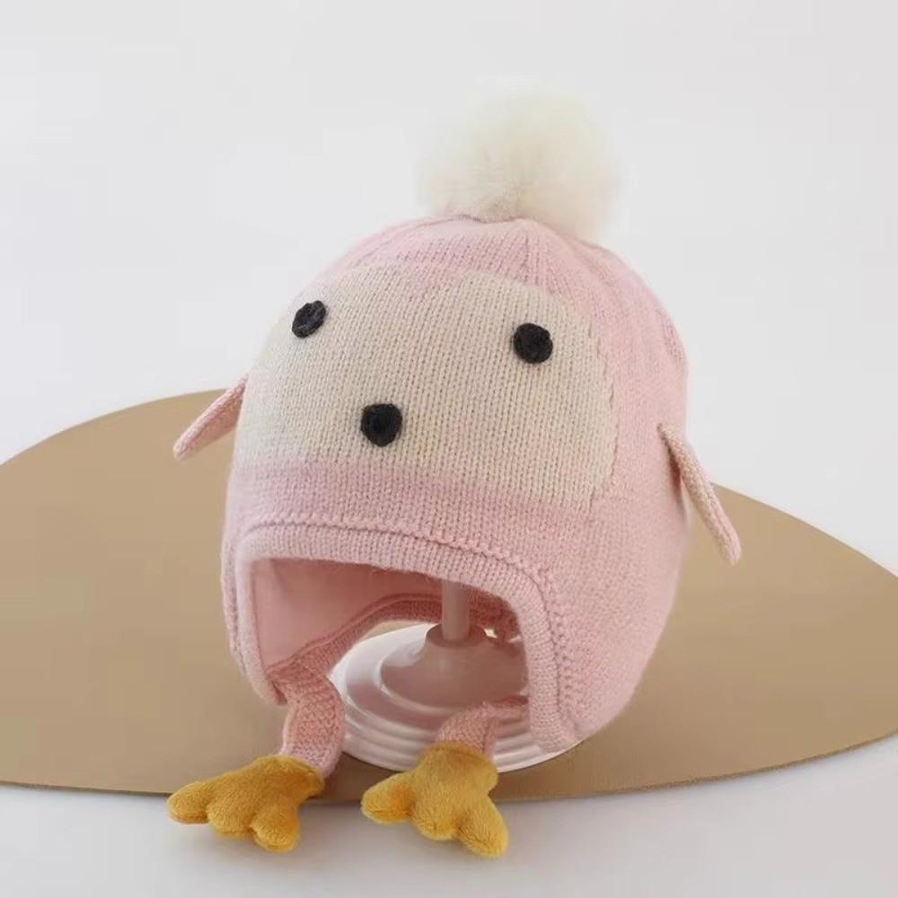 Penguin Cartoon Beanie Caps Kawaii Winter Pullover Hats Fashion Knitted Warm Hat Infant
