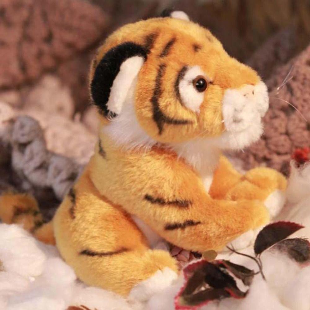 Collection Tiger Stuffed Doll Fluffy Forest Tiger Pillow Dolls  Kids Birthday Christmas