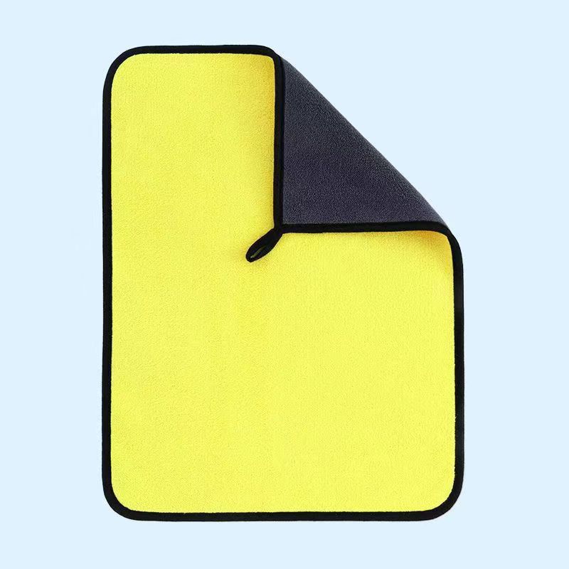 Cleaning Cloth That Absorbs Water Without Shedding Fibers, Double-sided Thickened Towel for Floor Cleaning, Household Cleaning Cloth
