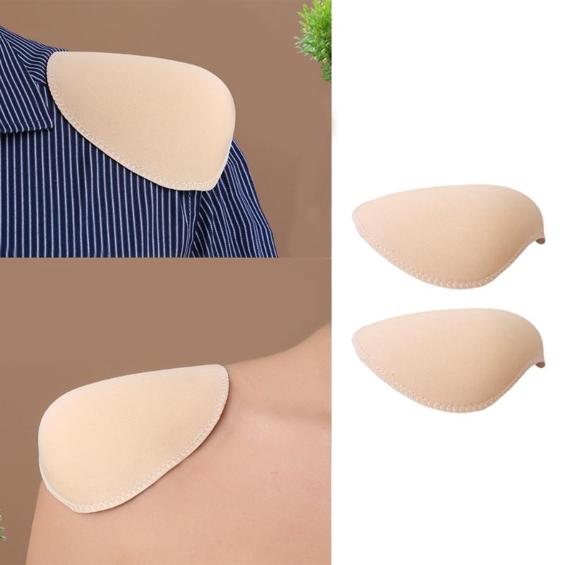 Detachable Shoulder Enhancers Invisible Lift Design Sponge Pads for Blouses Coats Women Men Clothing Sewing Accessories