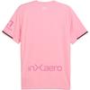 Puma Round Neck Letter Pullover Short Sleeve T-Shirt Men Tops Pink 782849-01