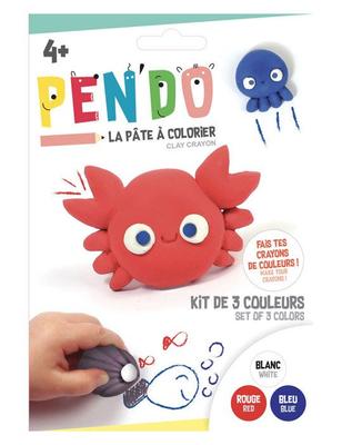 PEN'DO Aquatic White Red Blue Box