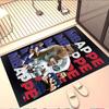 Kylian Mbappe Print Rug, Washable Floor Carpet, For Entryway Dorm Laundry Room Office Study, Home Decor Birthday Christmas Gift