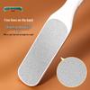 Double-Sided Stainless Steel Foot File for Pedicure - Removes Dead Skin and Calluses, Polishes, and Smooths Heels and Soles.
