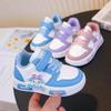 Breathable Lightweight Cartoon Toddler Skate Shoes - Soft Sole, Comfortable Low-Top Baby Walker Casual Shoes for Girls