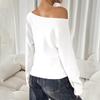 Women's Fashionable Long Sleeve Elegant Commuting And Casual Top