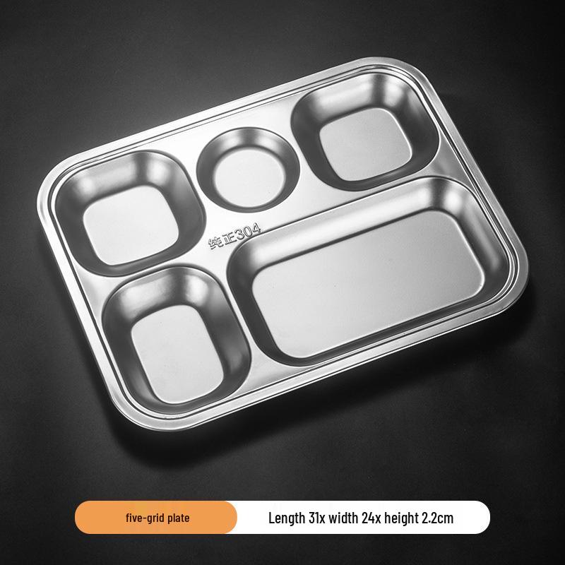 Shengjia Stainless Steel Divided Meal Trays