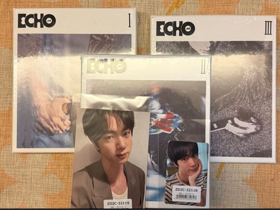 

[USED] BTS JIN ECHO 3-format album and Universal Studios Japan special gift