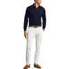 Polo Ralph Lauren Ss23 Einfarbiges Logo Besticktes Langarm Poloshirt Herren Tops Marineblau MNPOKNI16822229-410