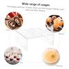 Plastic Cake Pp Holder 16 Holes Push Stand For Snack Rack Dessert Display