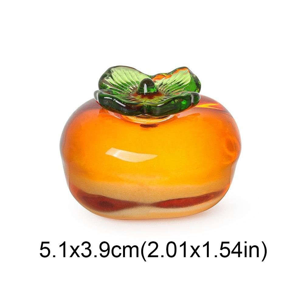 Glass Crafts Pumpkin Strawberry Fruit Ornaments Interesting Crystal Crafts Ornaments  Wedding