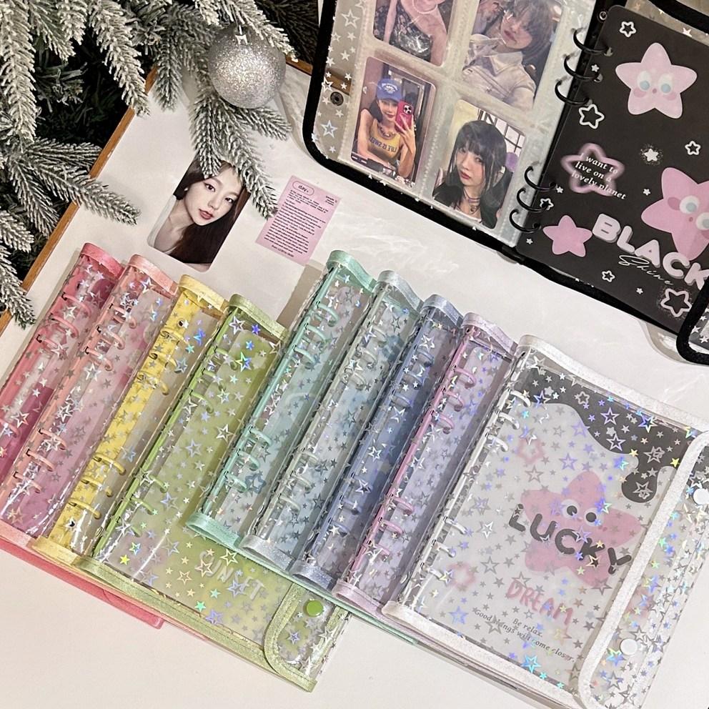 6-ring Photocard Binder A5 with Inner Pages, Photocard Album Binder Book