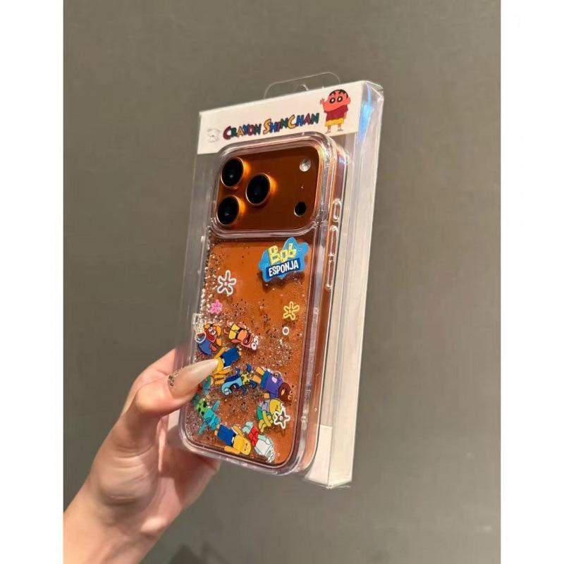 Transparent Glitter Quicksand Beechburg 13 for iPhone17promax Apple 16 Mobile Phone Case 15 Explosion 14pm
