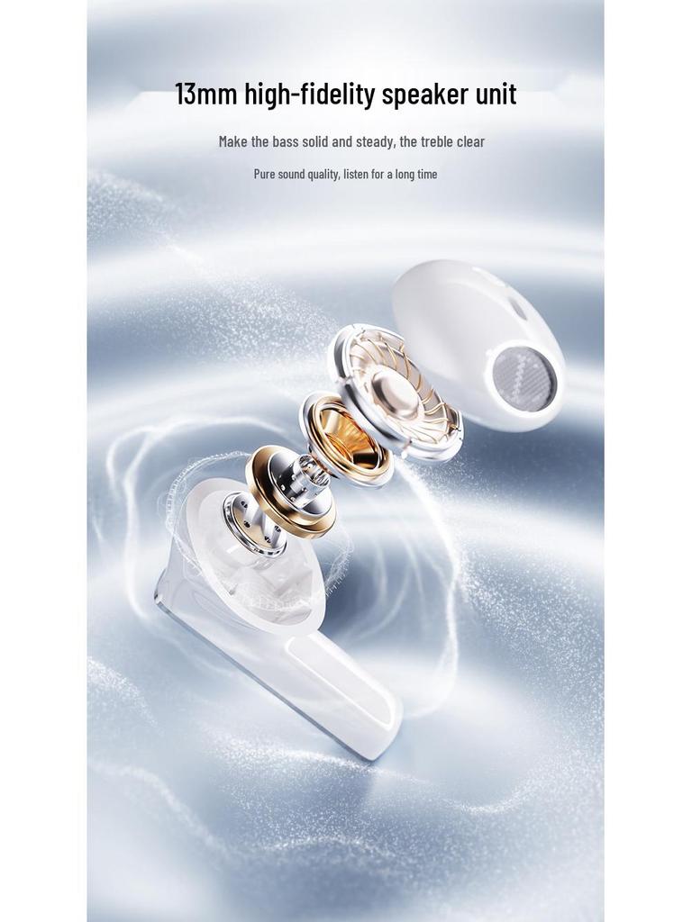 Recci REP-W80 Bluetooth Semi-In-Ear True Wireless Earphones - High-Quality Sound